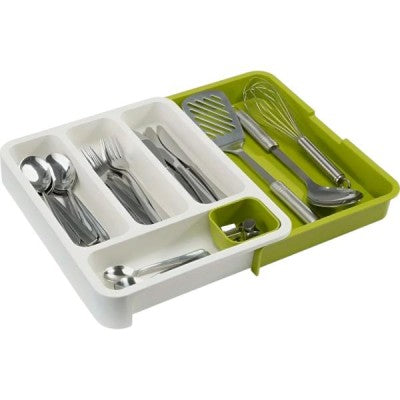 Organizator extensibil de tacamuri pentru sertar