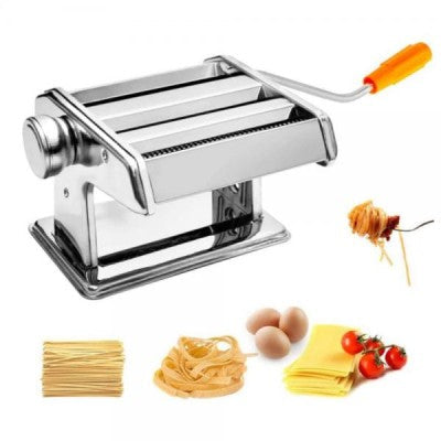 Mașina de Taitei și Spaghete din Inox – Cu Reglaj Grosime