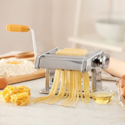 Mașina de Taitei și Spaghete din Inox – Cu Reglaj Grosime