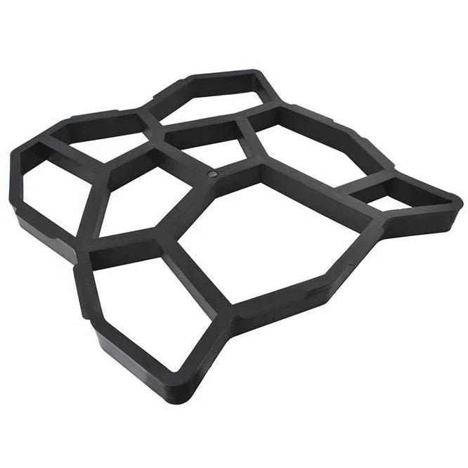 Matrita cu Dale pentru Pavaj Piatra Decorativa, Negru, 32x32x4 cm