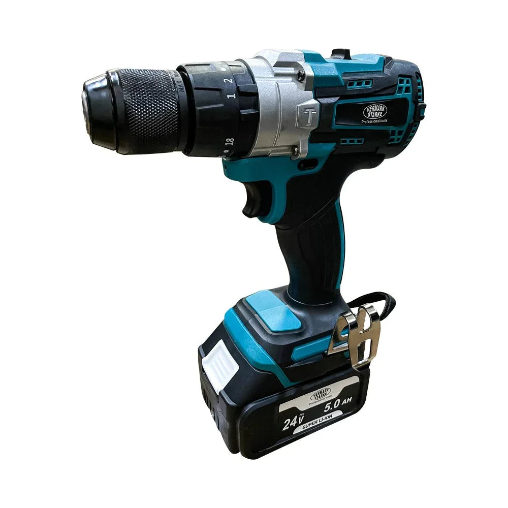 Trusa 4 Piese cu Acumulator, Autofiletanta, Rotopercutor, Polizor Unghiular, Bormasina Impact, 48V, 4Ah