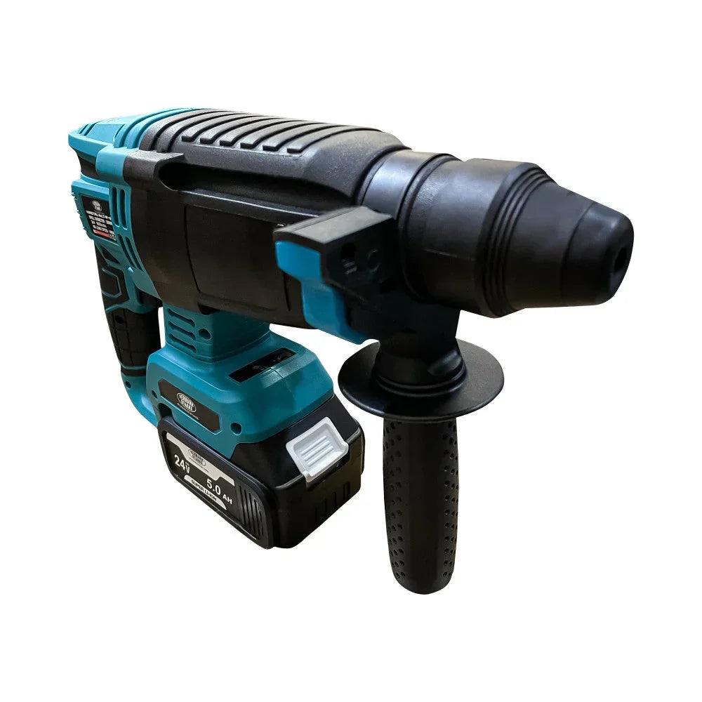 Trusa 4 Piese cu Acumulator, Autofiletanta, Rotopercutor, Polizor Unghiular, Bormasina Impact, 48V, 4Ah