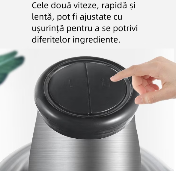 Tocator Electric 3L – Profesional pentru Carne & Legume